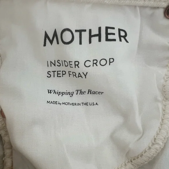 Mother Insider Crop Step Fray Jeans - Picture 11 of 13
